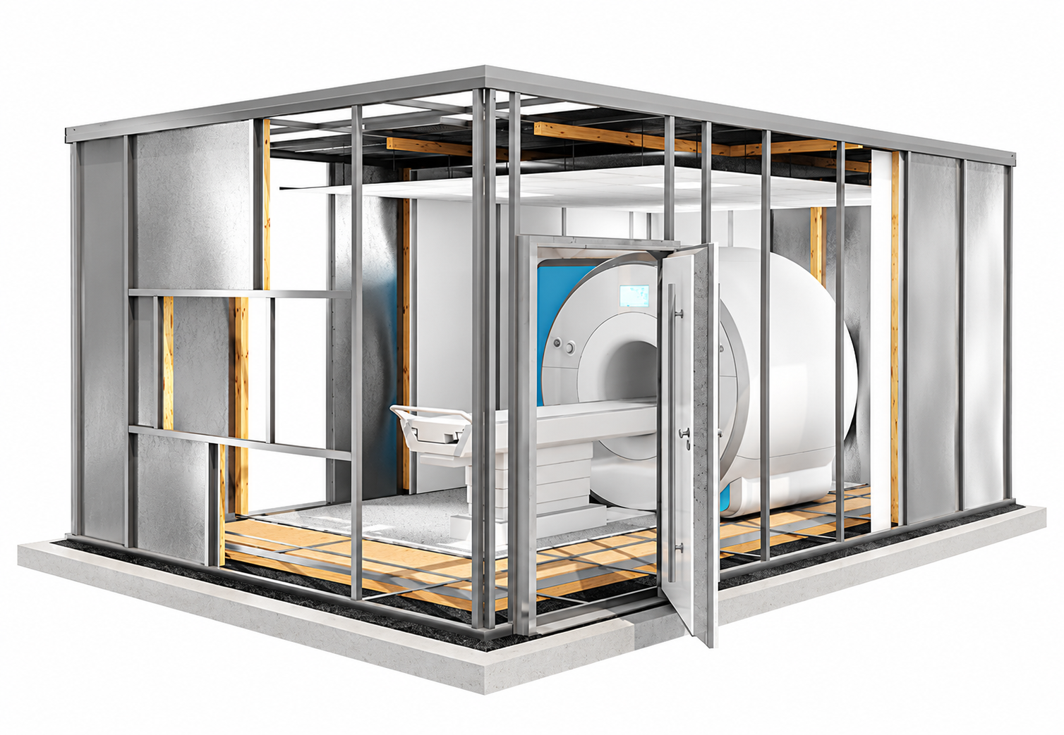 Medical gas and mechanical piping infrastructure